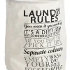 Zeller Wäschesammler Laundry Rules