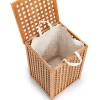 Zeller Wäschesammler natur Bambus B/H/L: ca. 40x58x40 cm