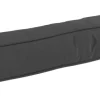 Zugluftstopper anthrazit Polyester B/H/L: ca. 90x12x12 cm