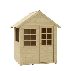 Zwerkules Spielhaus Holla natur B/H/L: ca. 121x140x97,5 cm