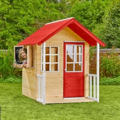 Zwerkules Spielhaus Lolla grau B/H/L: ca. 120x139x135 cm
