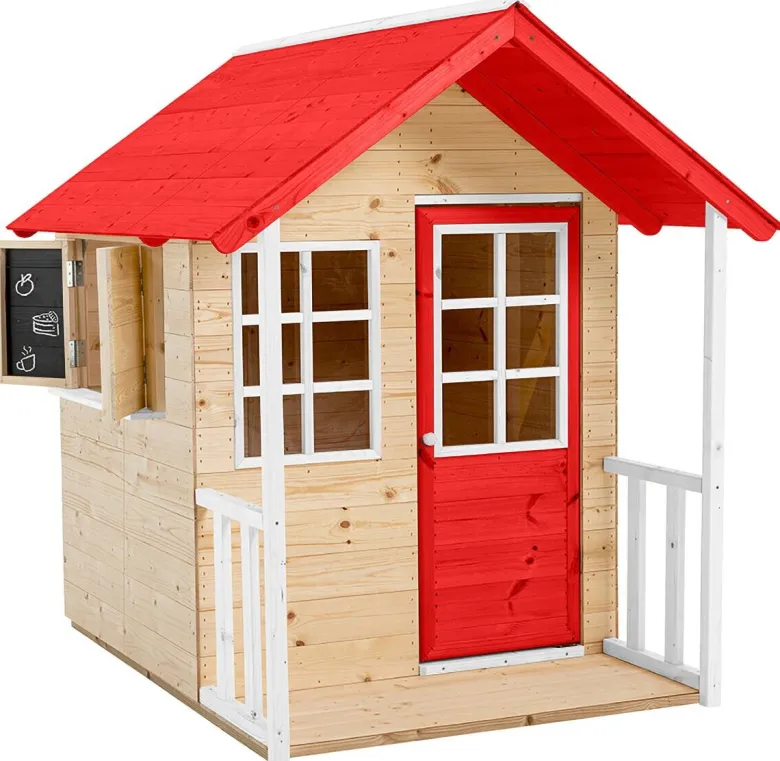 Zwerkules Spielhaus Lolla grau B/H/L: ca. 120x139x135 cm