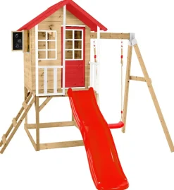 Zwerkules Spielhaus Lolla grau B/H/L: ca. 280x224x352 cm