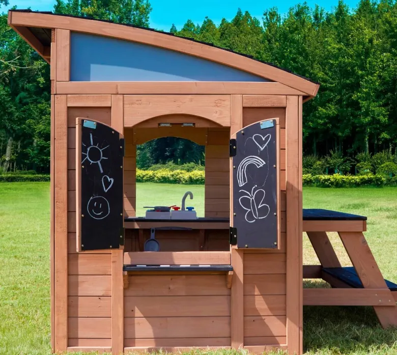 Zwerkules Spielhaus Trolli natur B/H/L: ca. 177x139x156 cm