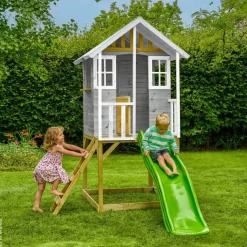 Zwerkules Spielhaus Valli weiß B/H/L: ca. 148x224x270 cm