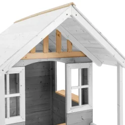 Zwerkules Spielhaus Valli weiß B/H/L: ca. 280x224x352 cm