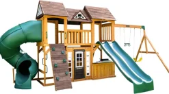 Zwerkules Spielturm Bolzo natur B/H/L: ca. 675x280x347 cm