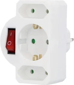 Zwischenstecker weiß ca. 250 V